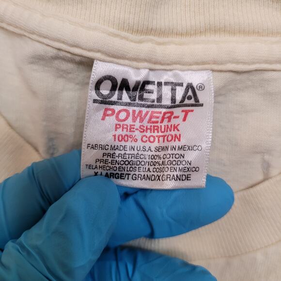 Vintage 90s Babe Ruth "Bambino Ale" T-Shirt Mens Large Single Stitch - Picture 10 of 10